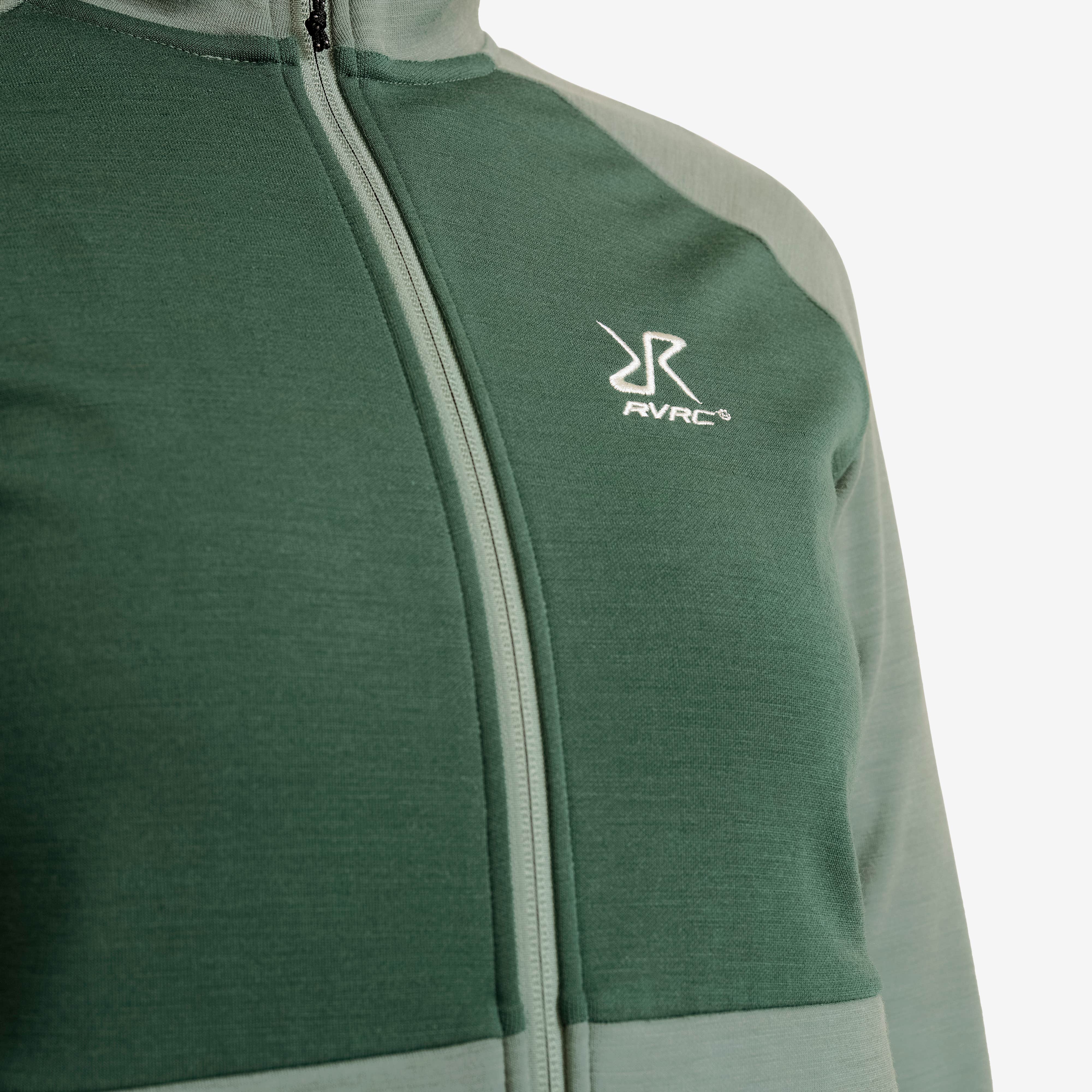 Hill Fleece Dame Dusty Green