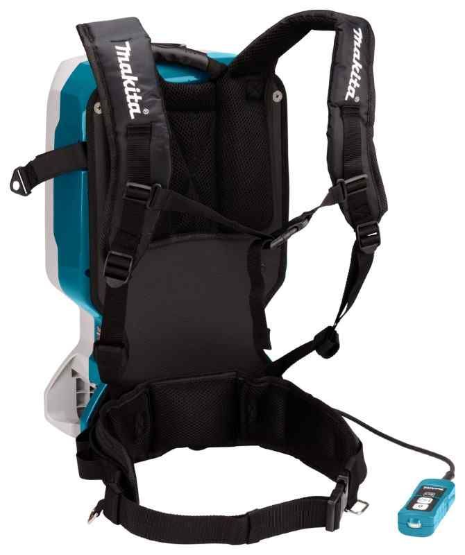 Makita DVC660PT2 2x18V Li-ion accu rugstofzuiger voor schoonmaak set (2x5.0Ah)
