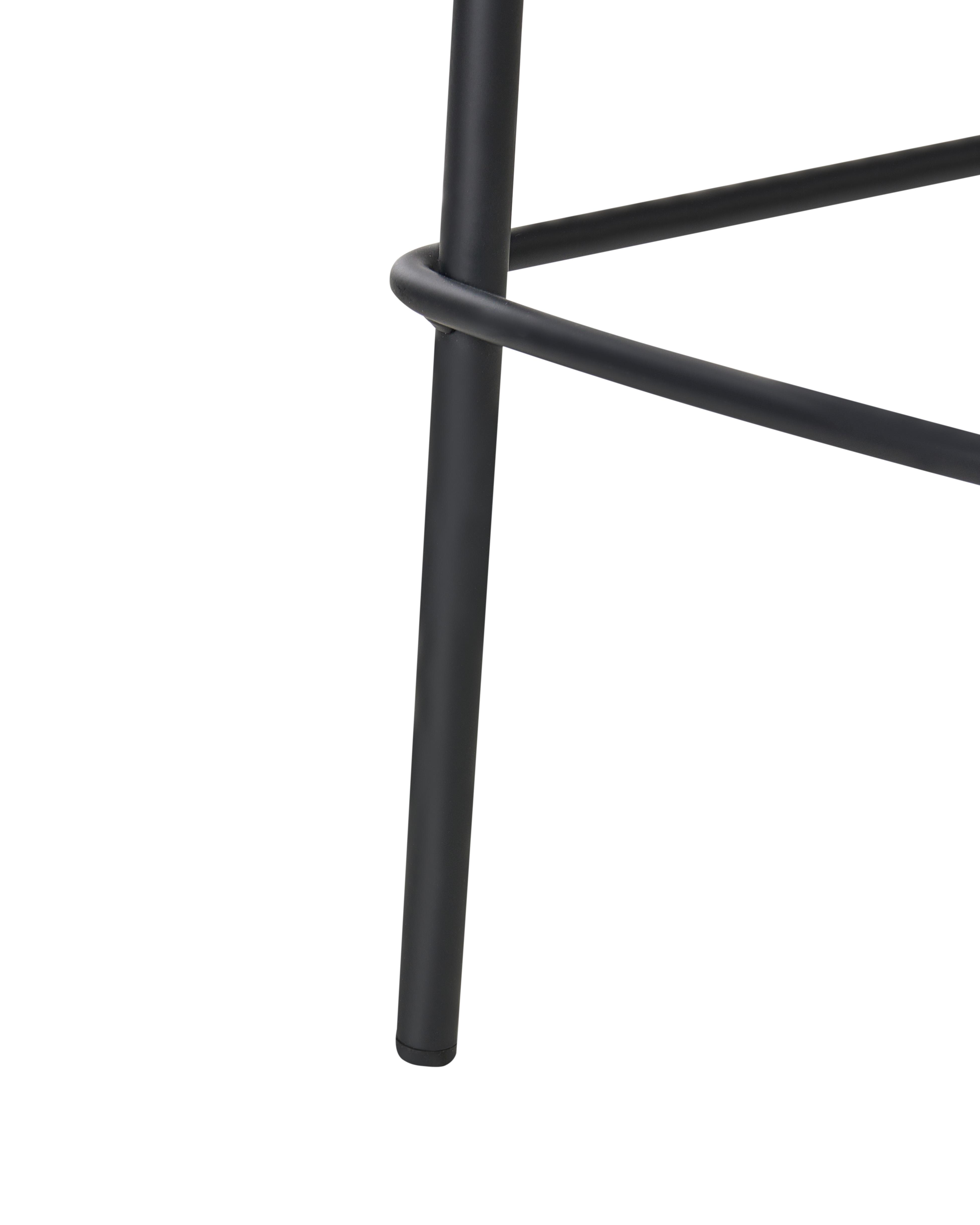 Set van 2 barstoelen DUETTE Fluweel Goudbruin