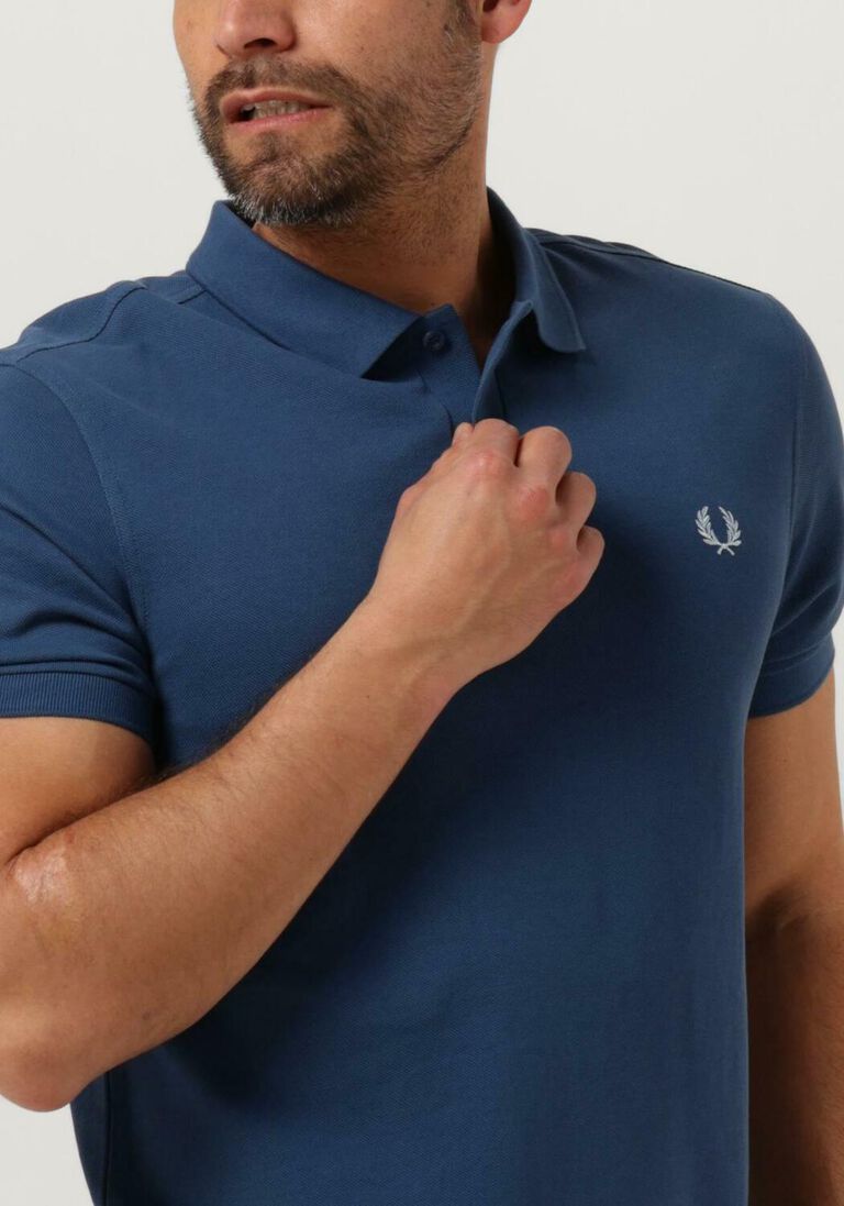 FRED PERRY blauwe fred perry polo the plain fred perry shirt