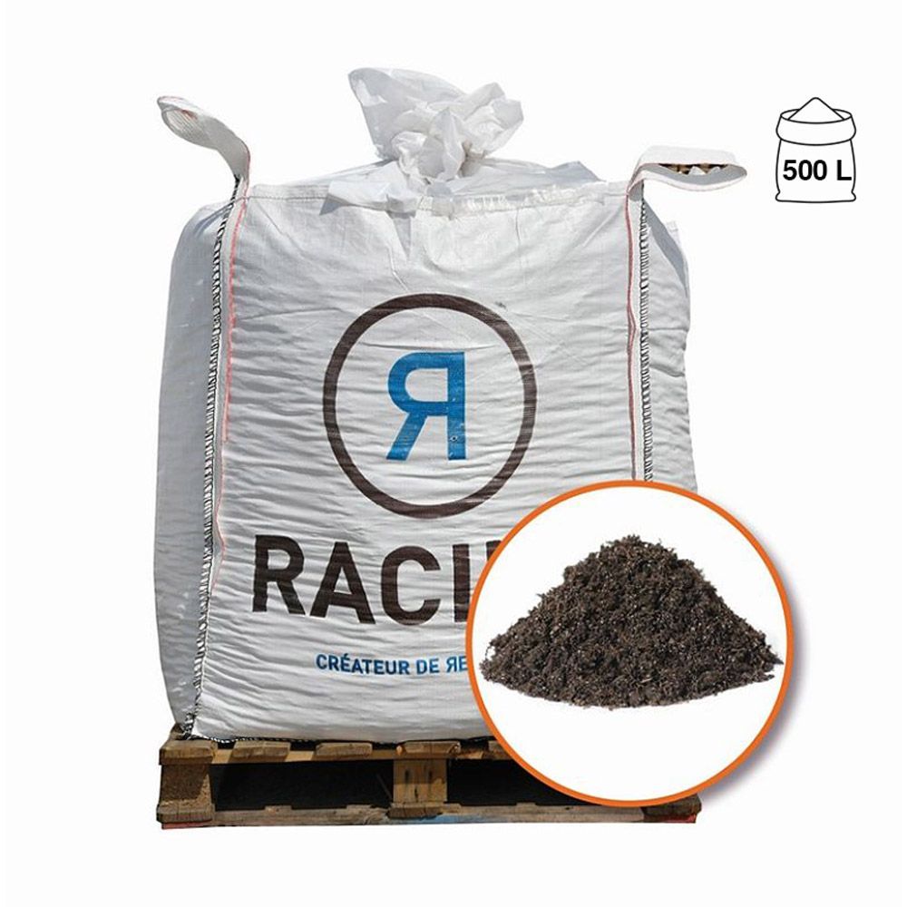 Terre de bruyère forestière pour plantation big bag 500 litres