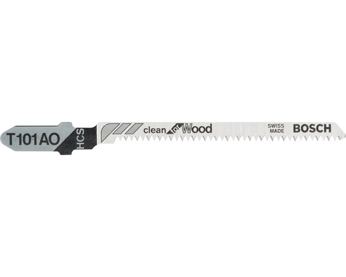 Bosch T 101 A0 decoupeerzaagblad, 5-pack