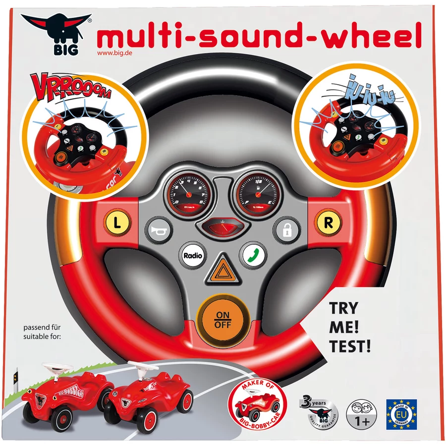 BIG Bobby Car Multi-Sound-Wheel