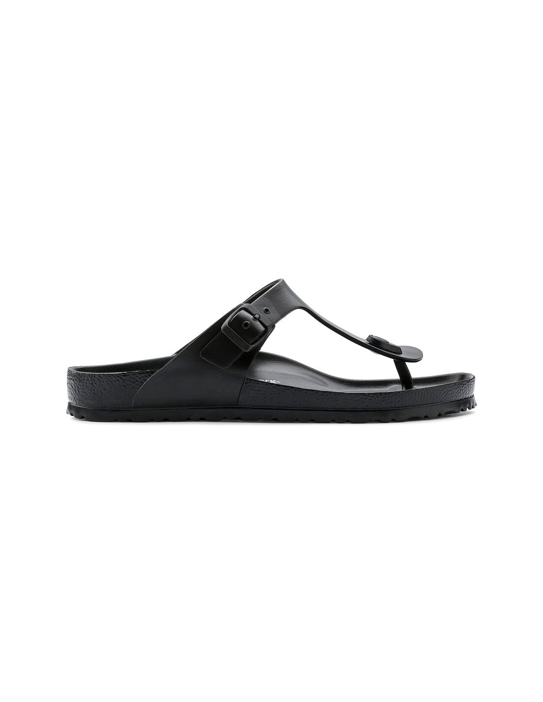 birkenstock mules homme gizeh eva caoutchouc noir