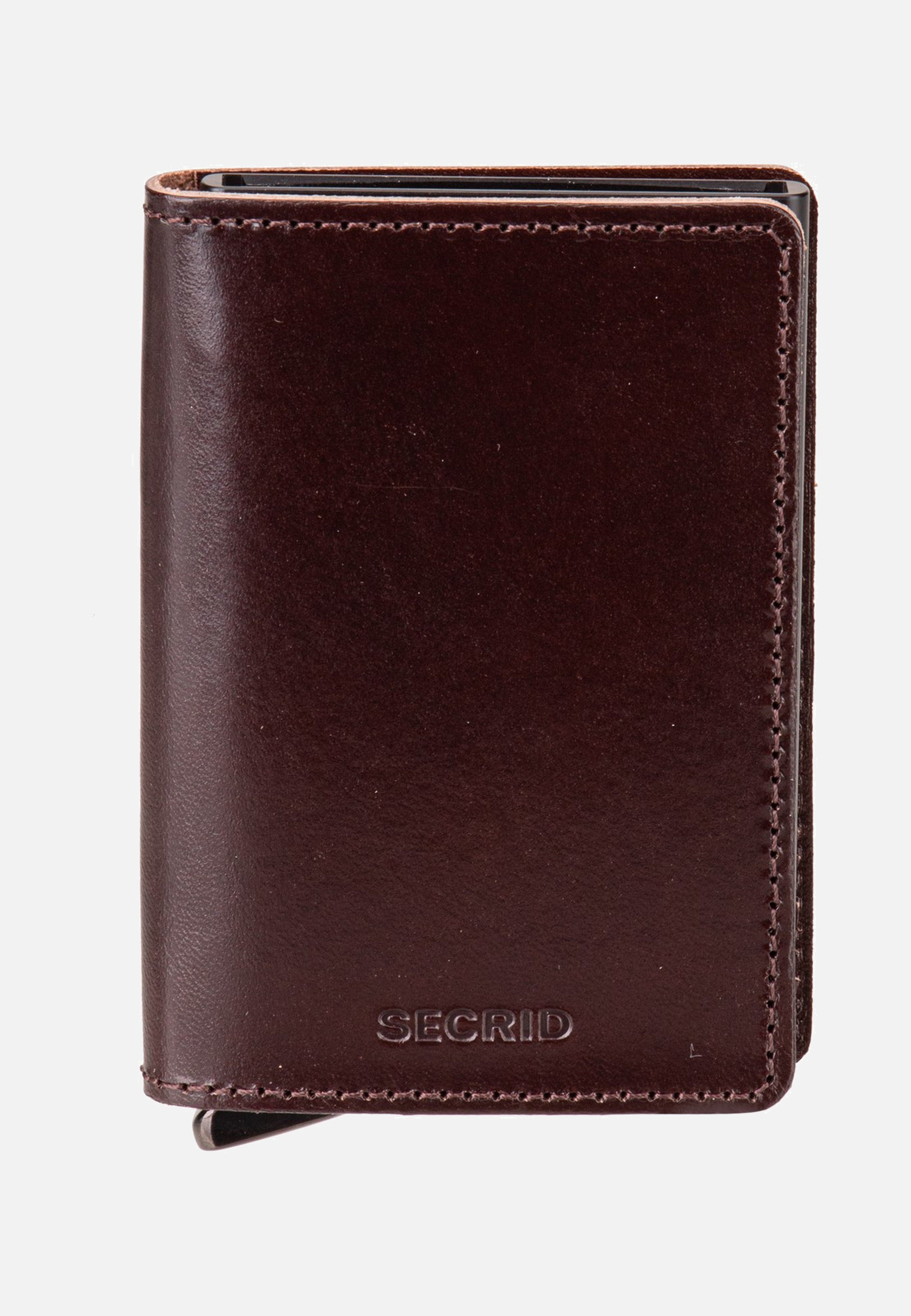 Slimwallet Dusk Dark Brown+ - Portemonnaie