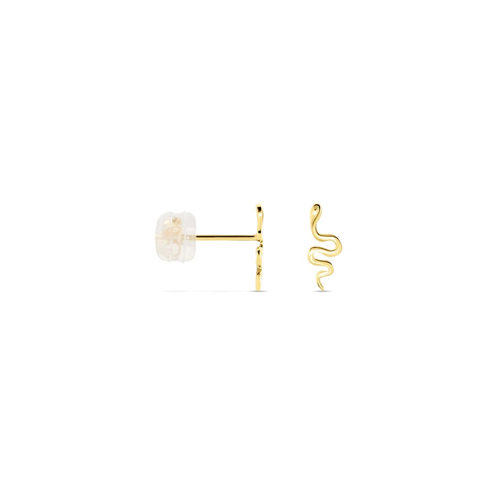 Boucles D'oreilles Puces Serafino Or Jaune