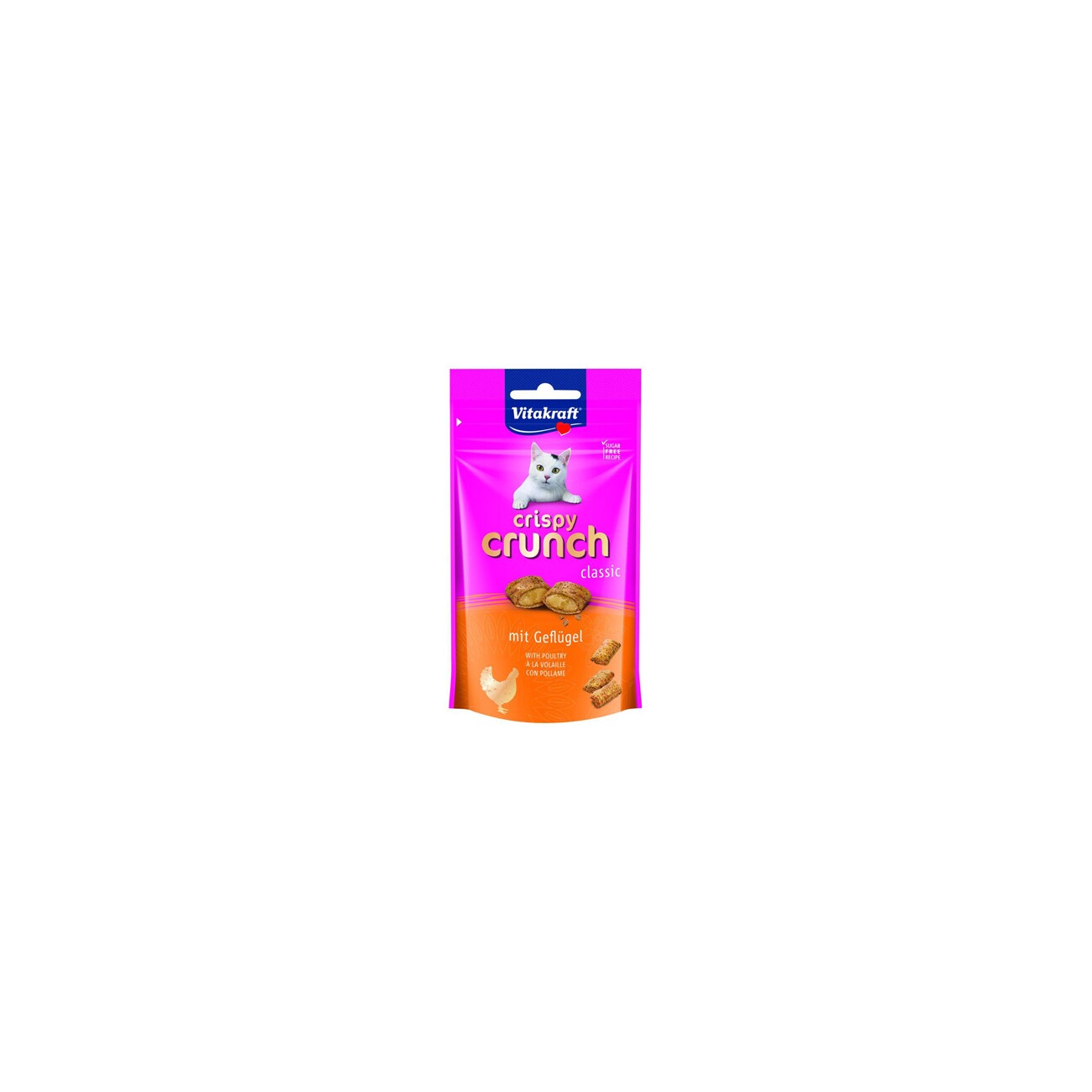 Vitakraft Crispy Crunch Geflügel 8x60 g