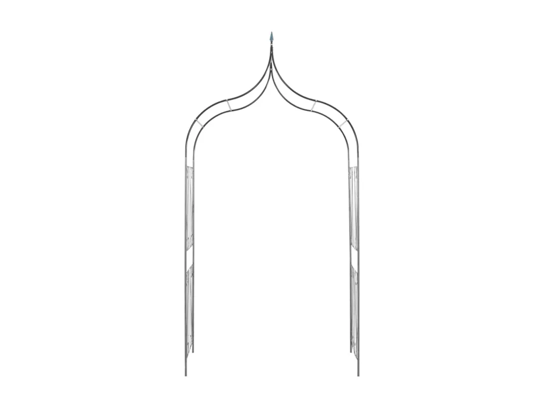 Arche de jardin Design de piquet plantes grimpantes Vert foncé