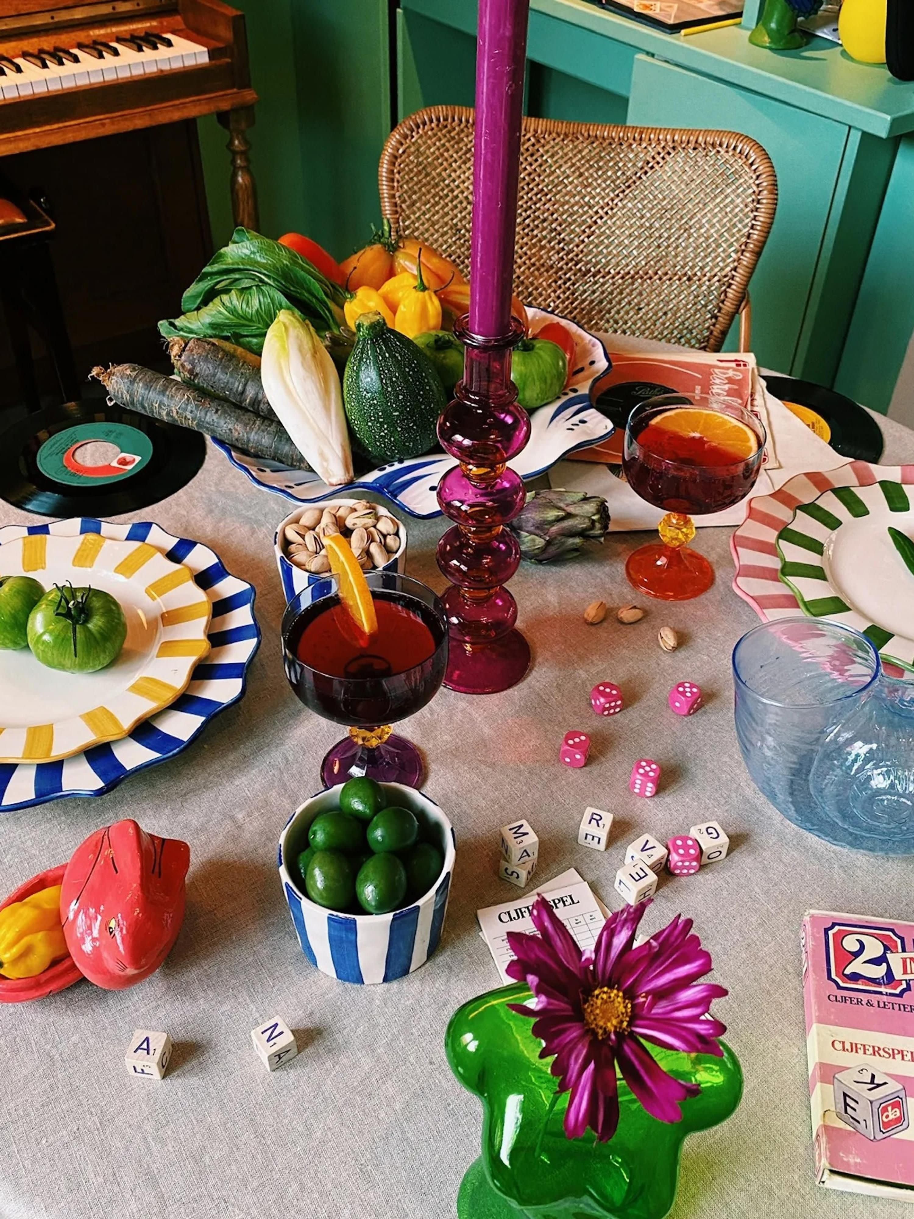 Kristalglazen cocktailglazen Paradise, 2-delig