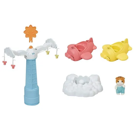 Sylvanian Families Mini-Playset Baby Abenteuer Karussell