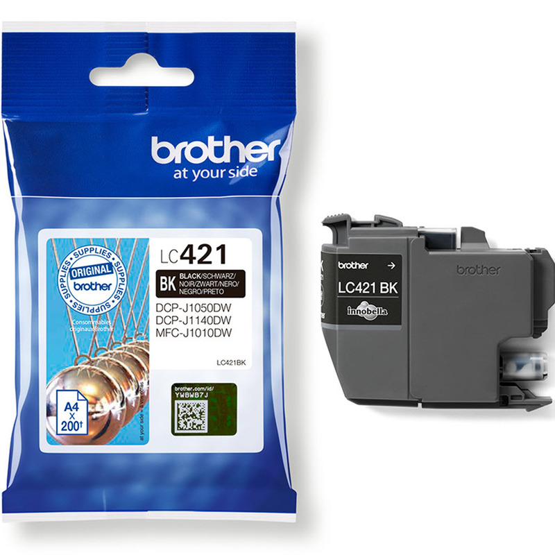 Brother LC-421BK Tintenpatrone, schwarz