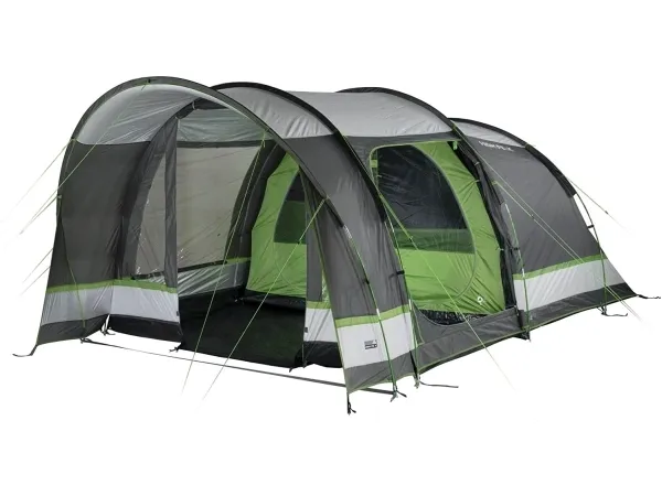 High Peak Brixen 5.0, Kuppeltelt, 5 person(er), Sort, Grøn, Grå