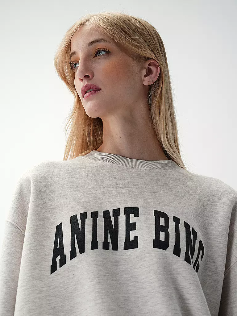 ANINE BING Sweatshirt TYLER hellgrau