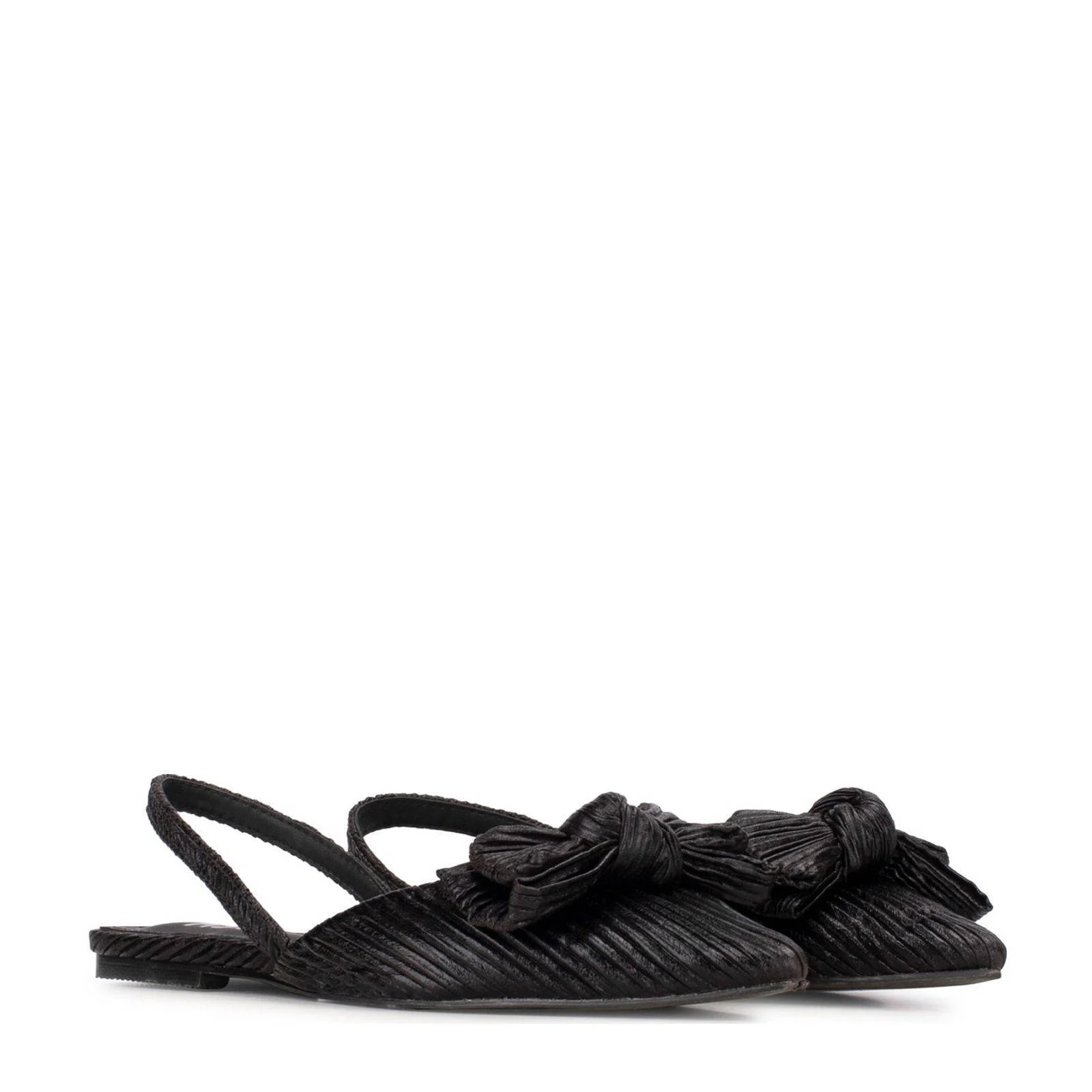 POSH by Poelman slingback loafers zwart