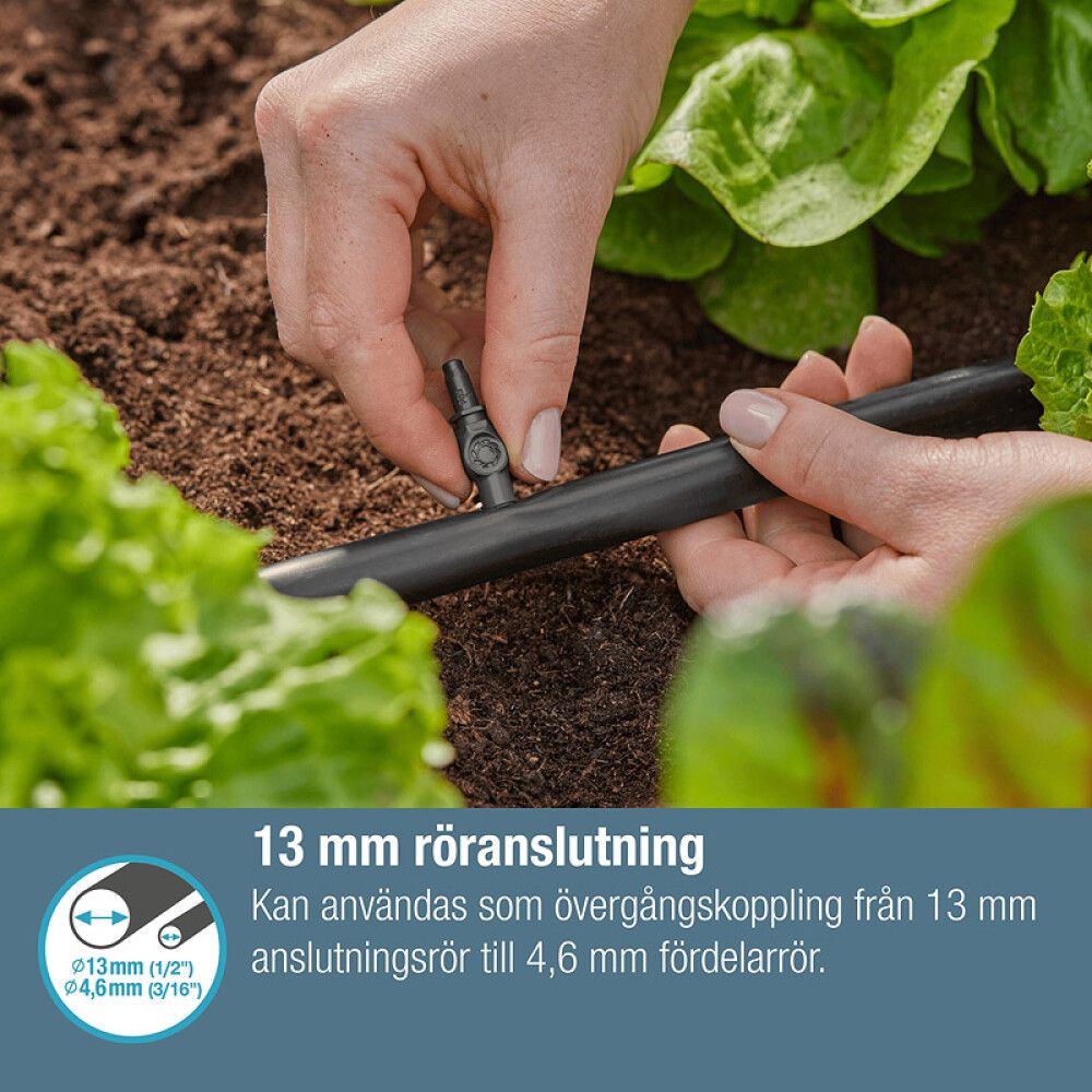 SKJØTEFORBINDELSE GARDENA MICRO-DRIP-SYSTEM 3/16