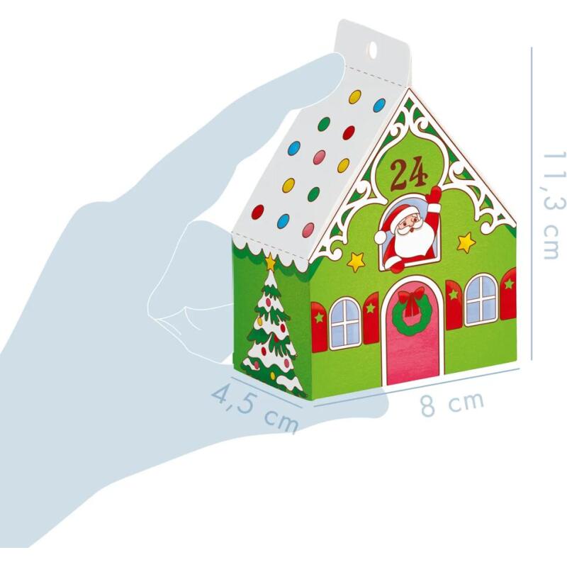 Graffy Christmas, Calendrier de l'avent à colorier - Vert