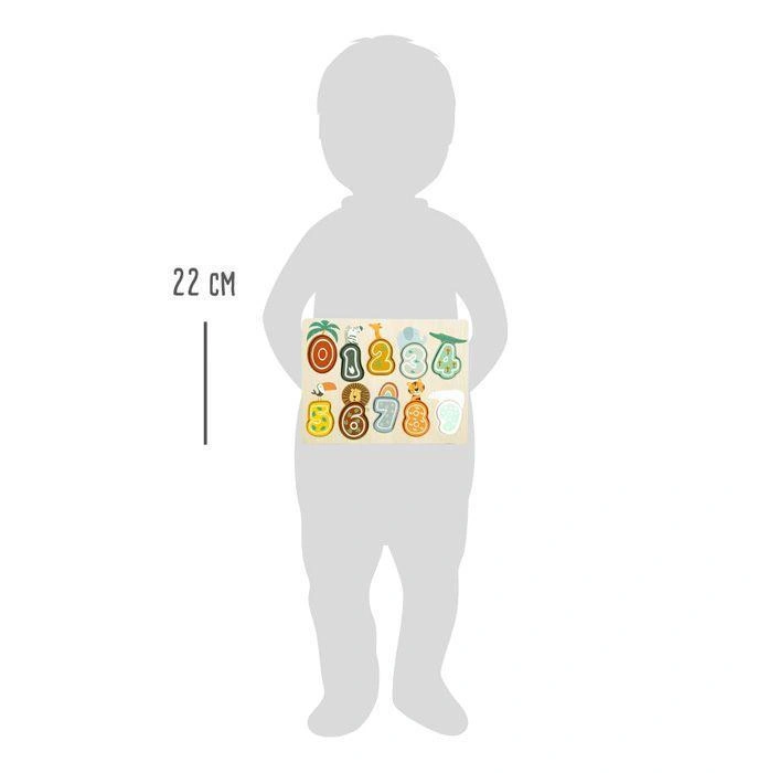 Setzpuzzle Zahlen 