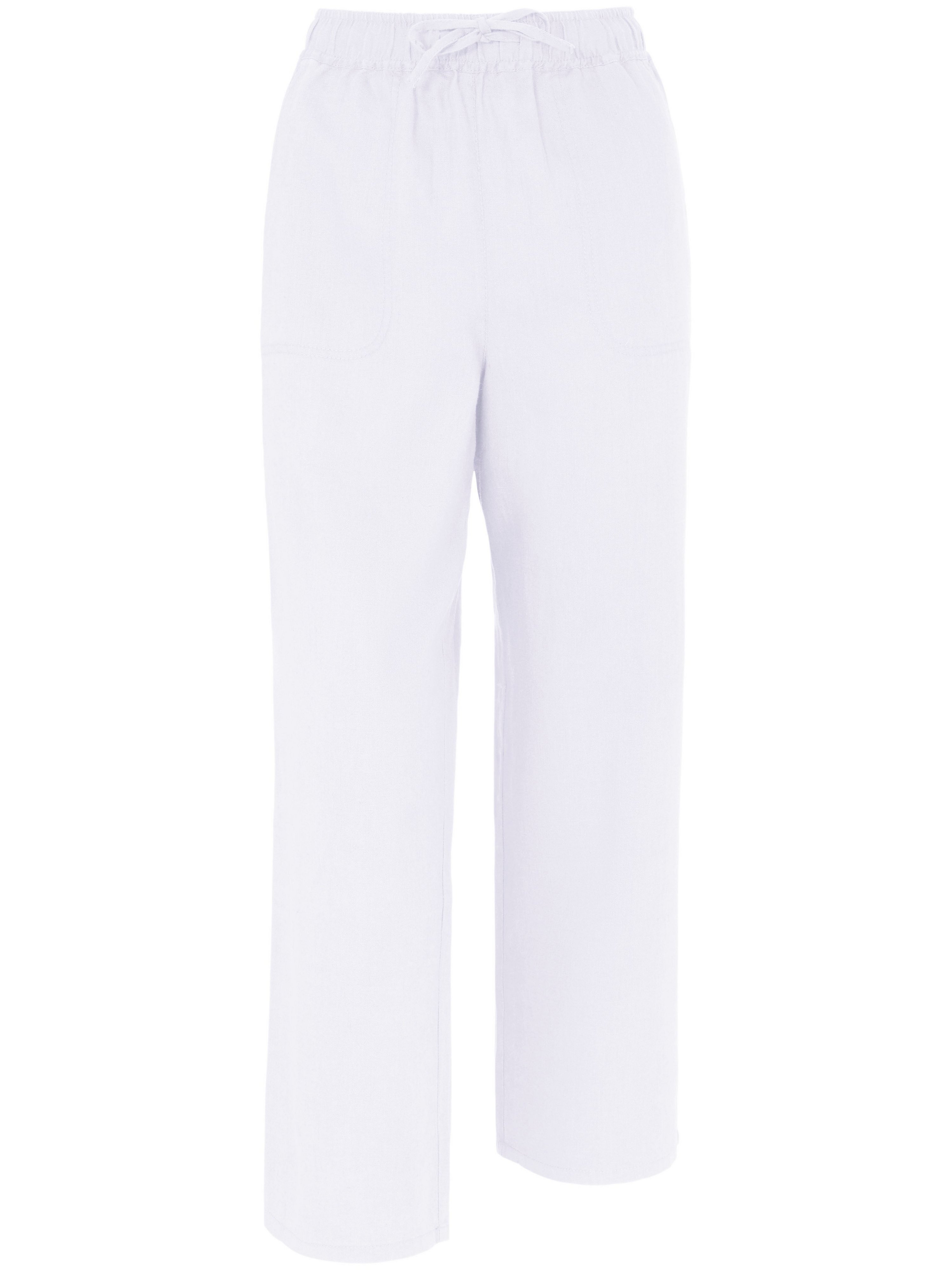 7/8-Schlupf-Hose aus 100% Leinen