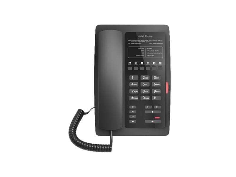 Fanvil Tischtelefon H3W Schwarz H3W WiFi IP-Telefon