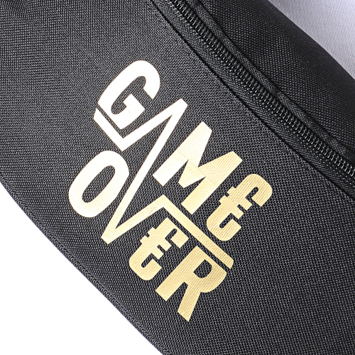Sacoche Banane Game Over Noir Or