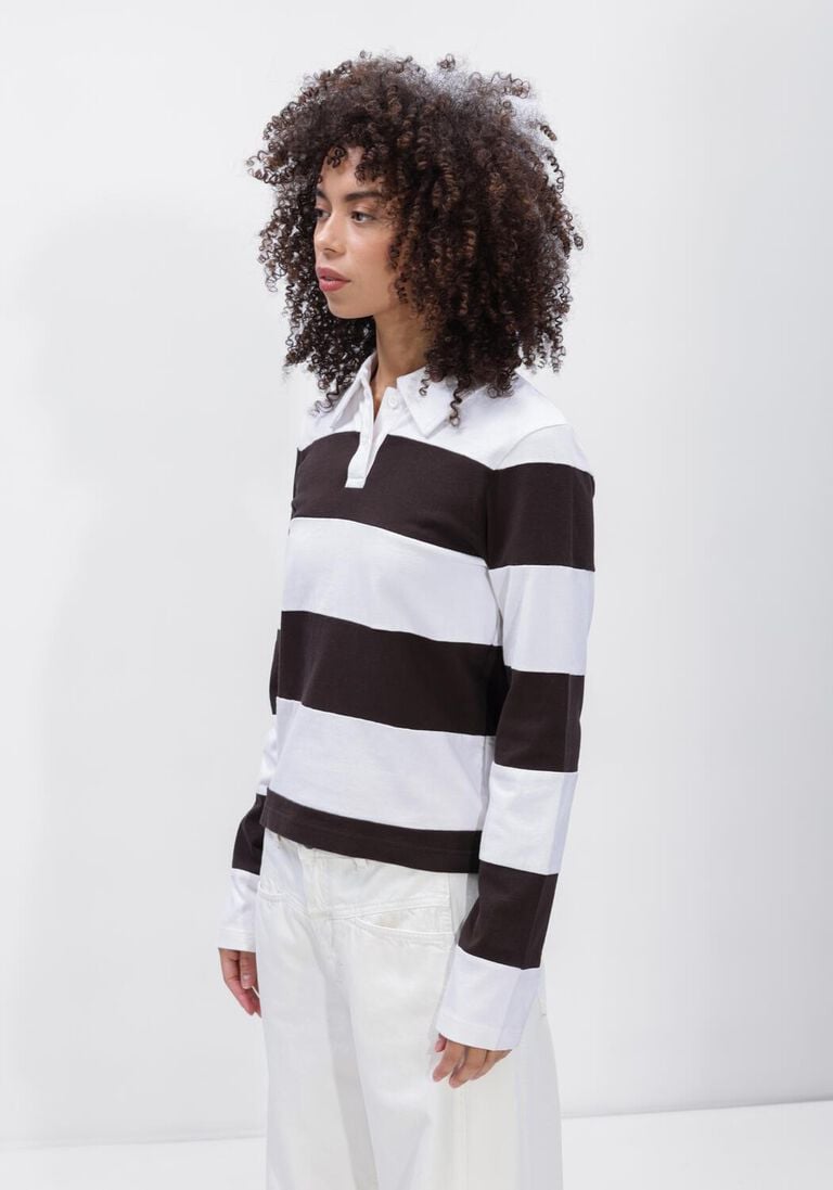witte axel arigato truien/vesten karla polo sweatshirt