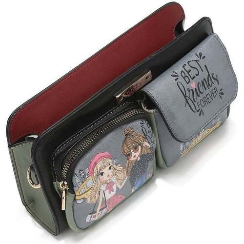 Nikky By Nicole Lee - BANDOLERA CON BOLSILLO DOBLE 