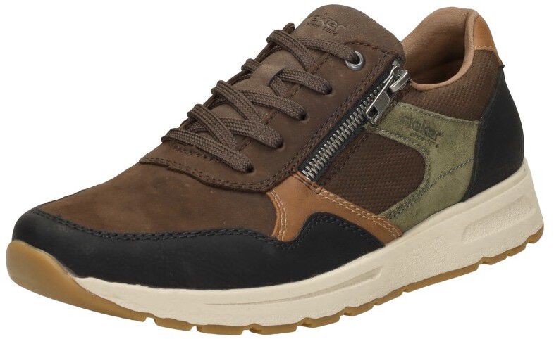 Rieker Sneakers Laag donkerbruin