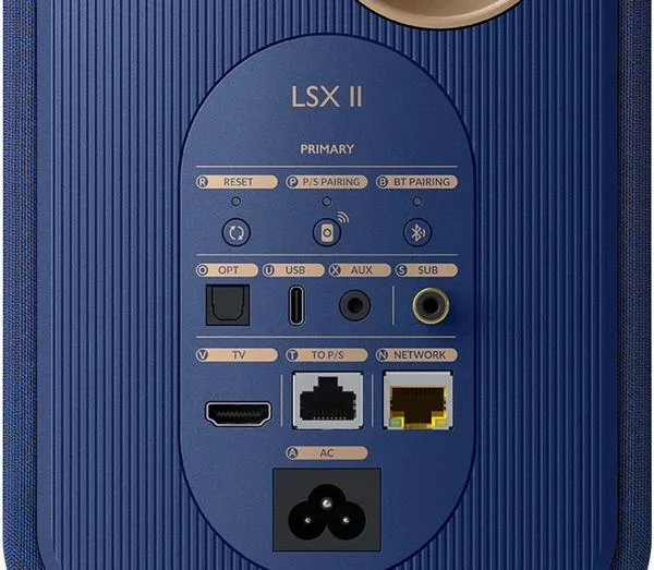 KEF LSX 2 Bleu Enceintes sans fil hi-fi