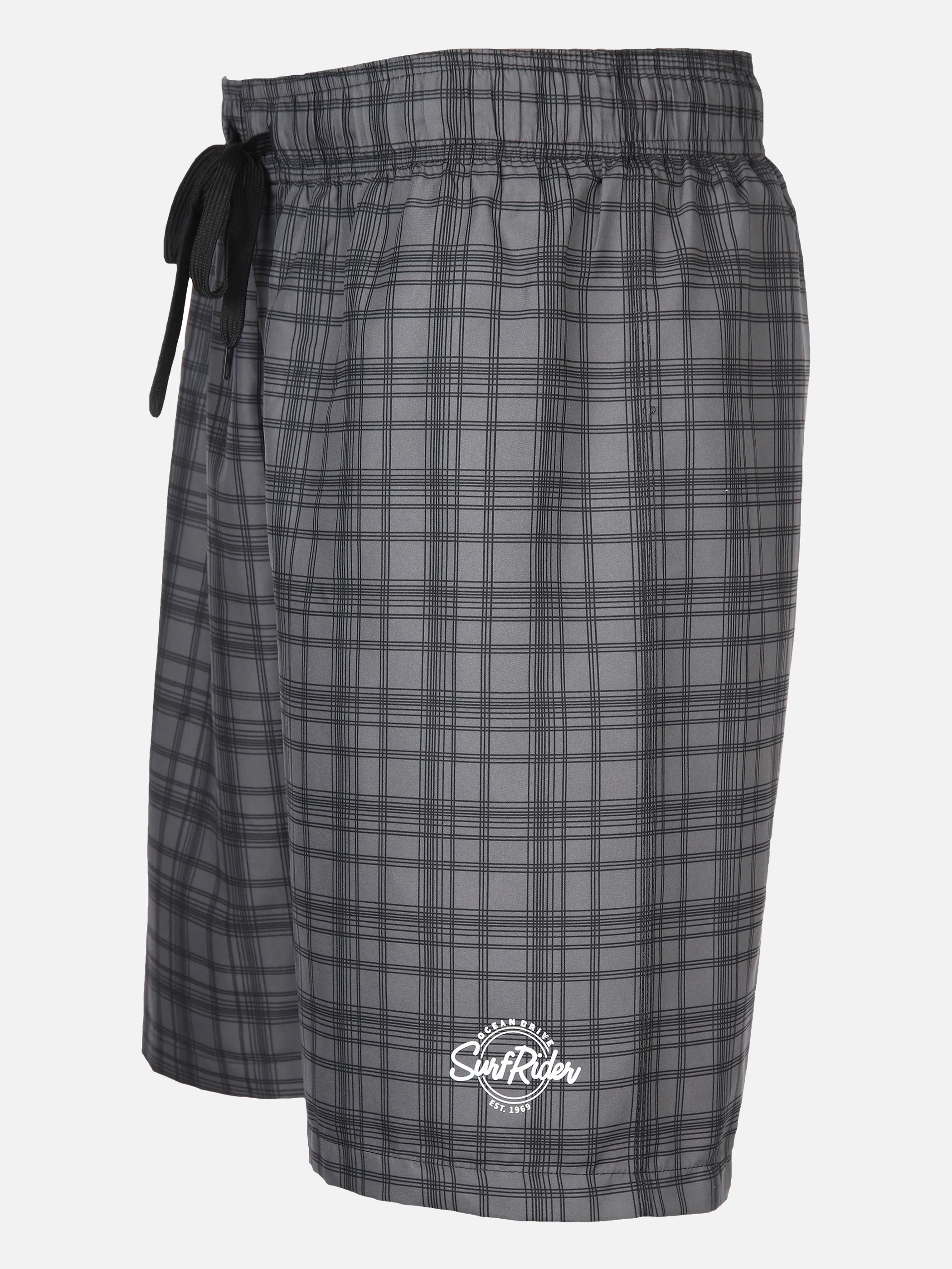 Herren Badeshorts mit Karomuster