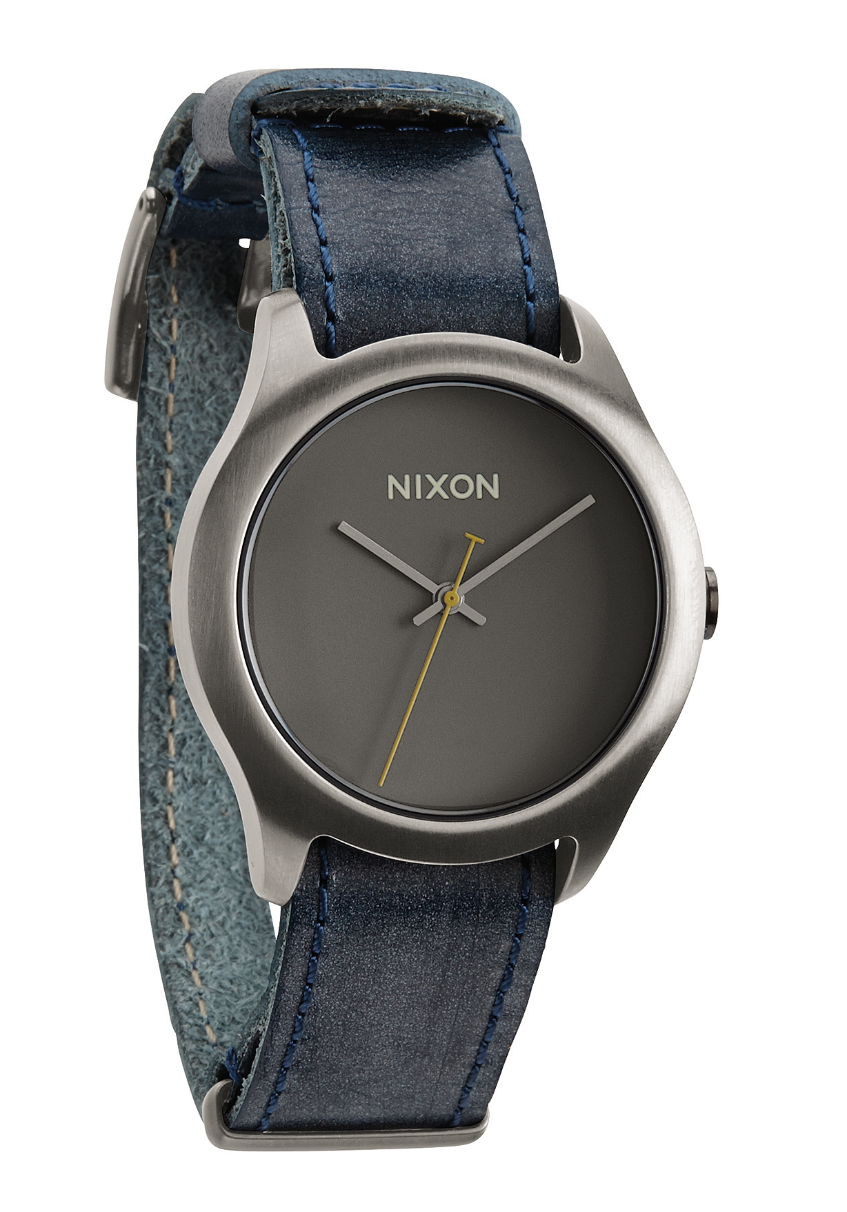 Nixon The Mod Leather Gunmetal / Navy A4281893
