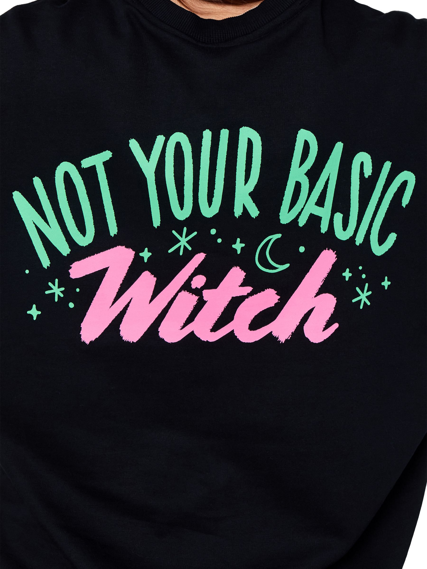 Character Wicked Not Your Basic Witch Sweatshirt