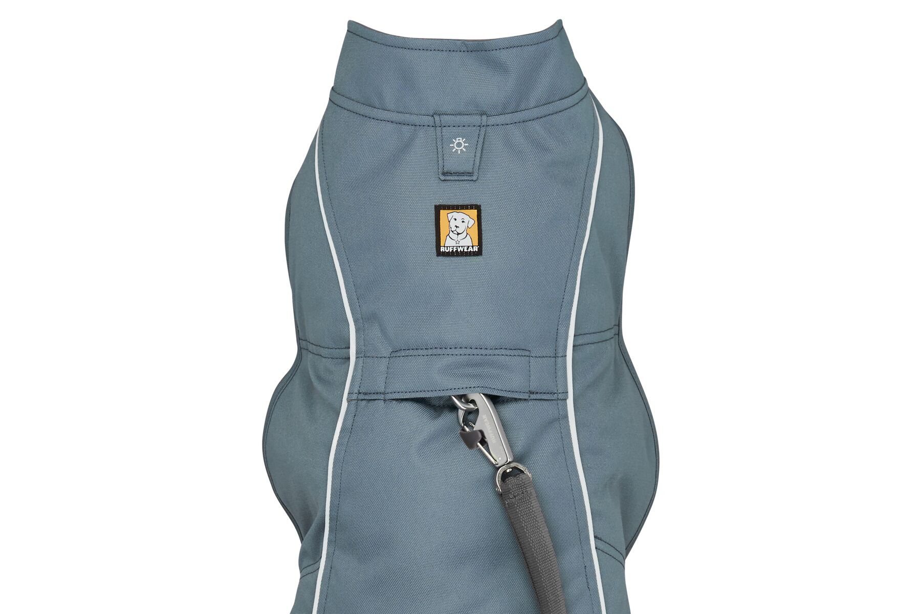 Veste résistant aux intempéries overcoat™ avec doublure en polaire. Couleur: slate blue (gris), taille: xxs