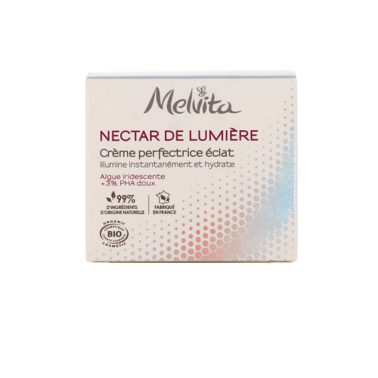Melvita crème perfectrice éclat Nectar de Lumière - Tous types de peau