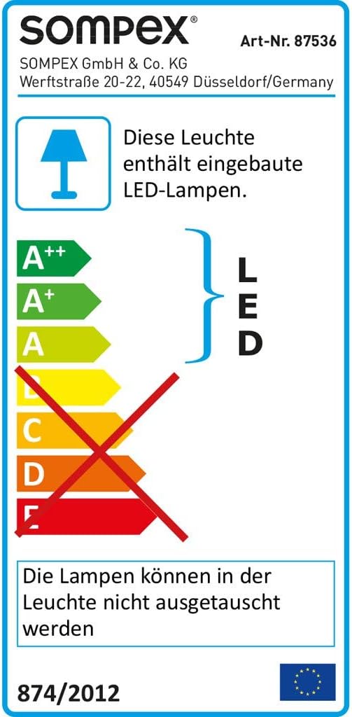 Sompex Stehleuchte Smart, 87536
