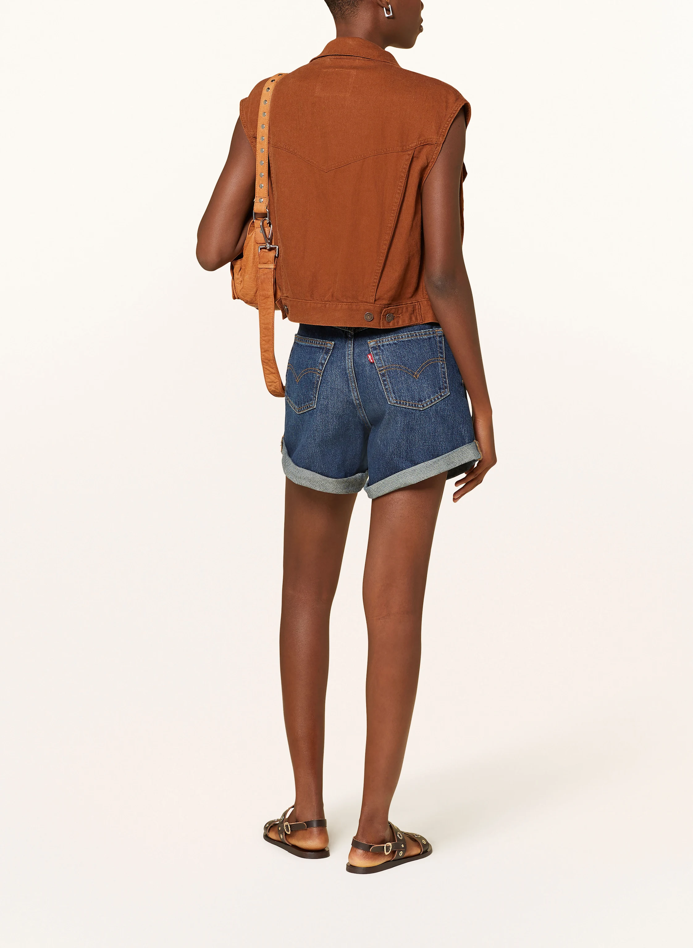 Levi's® Jeansshorts ROLLED 80S MOM