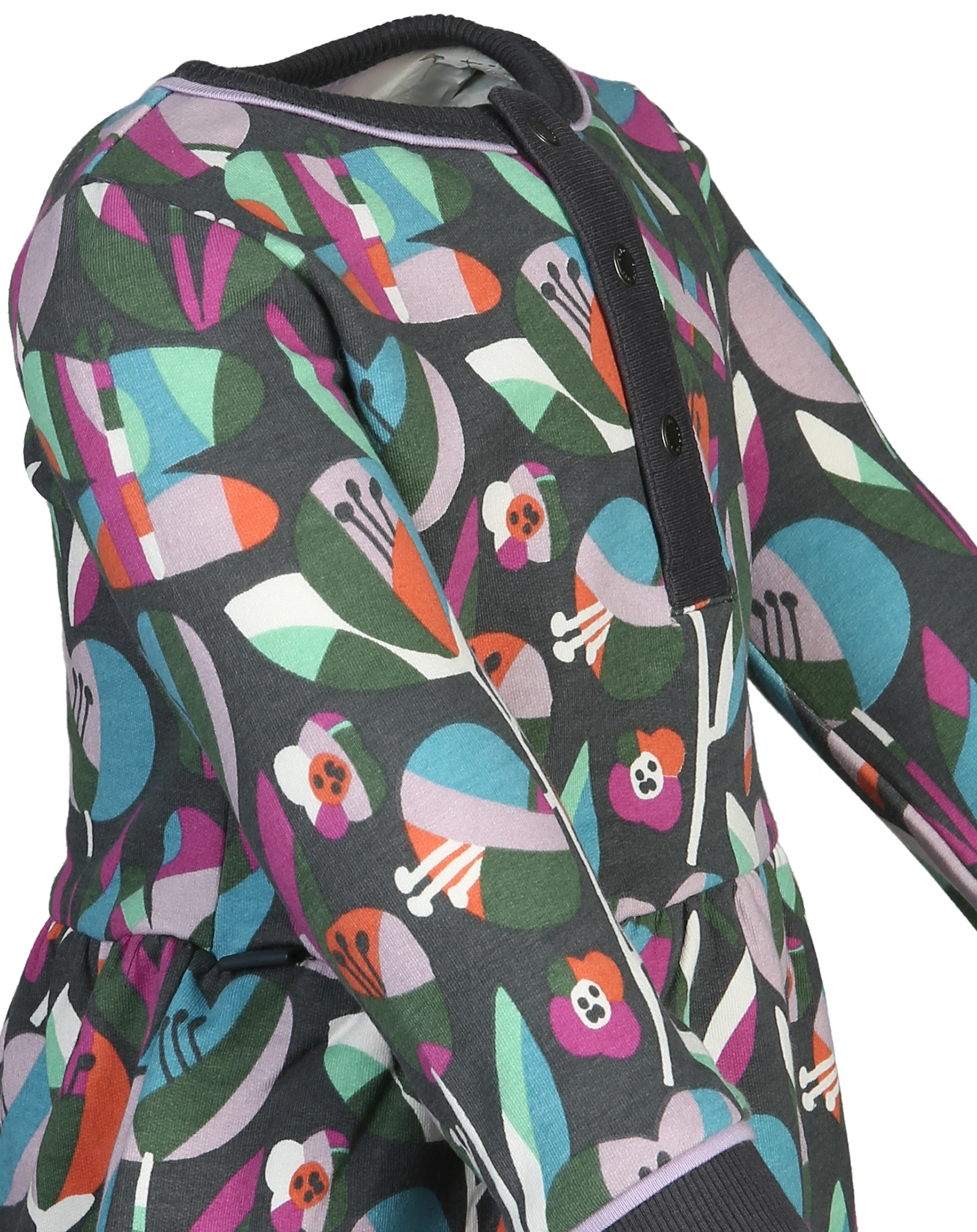 Langarmkleid FOLLAJE in bunt