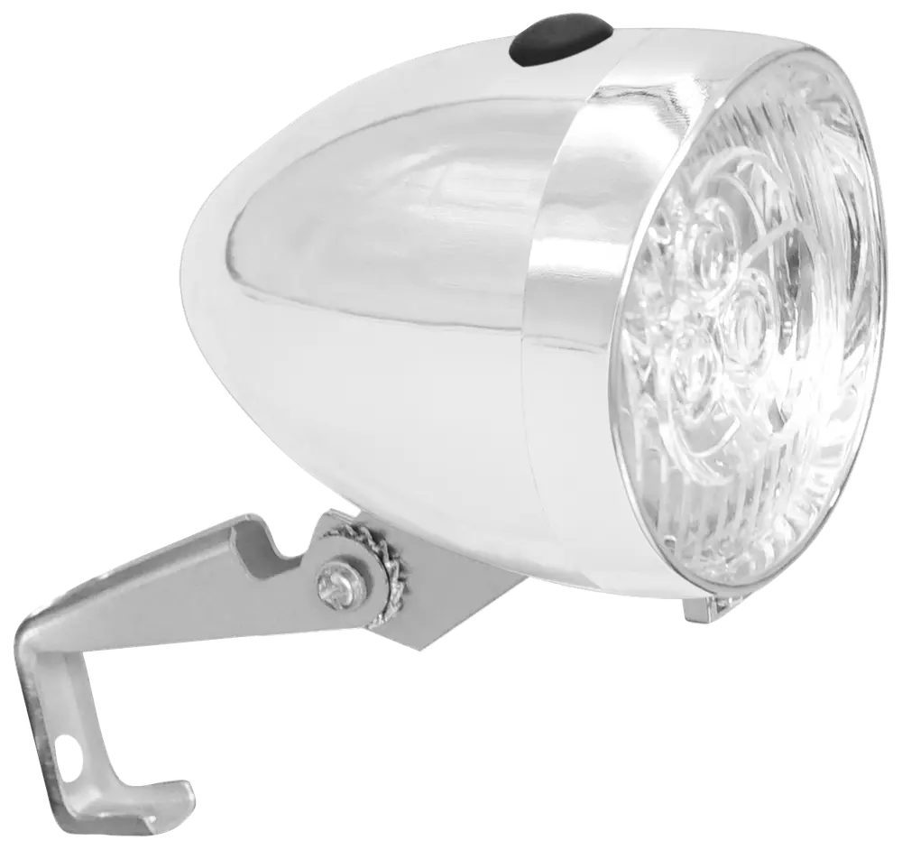 Greenfield Retroforlygte LED krom