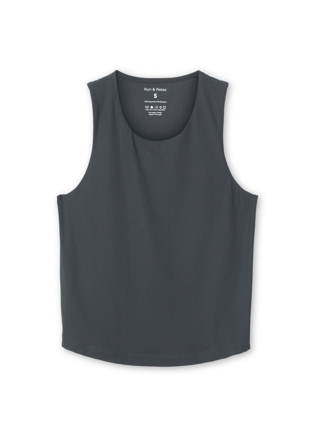 Airflow Crop Top Dame 810/Dark Grey