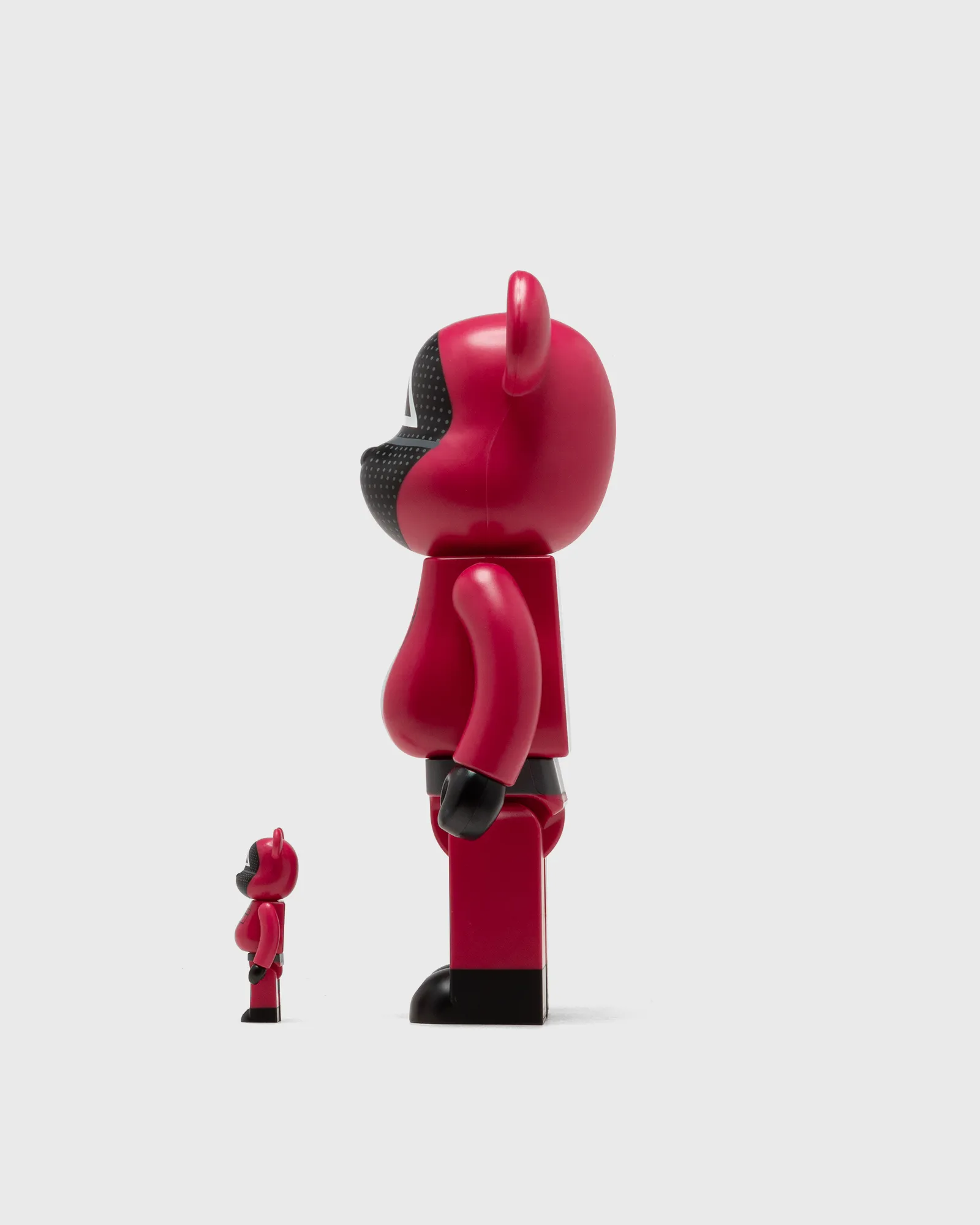 MEDICOM BEARBRICK 400% SQUID GAME SOLDIER 2-PACK