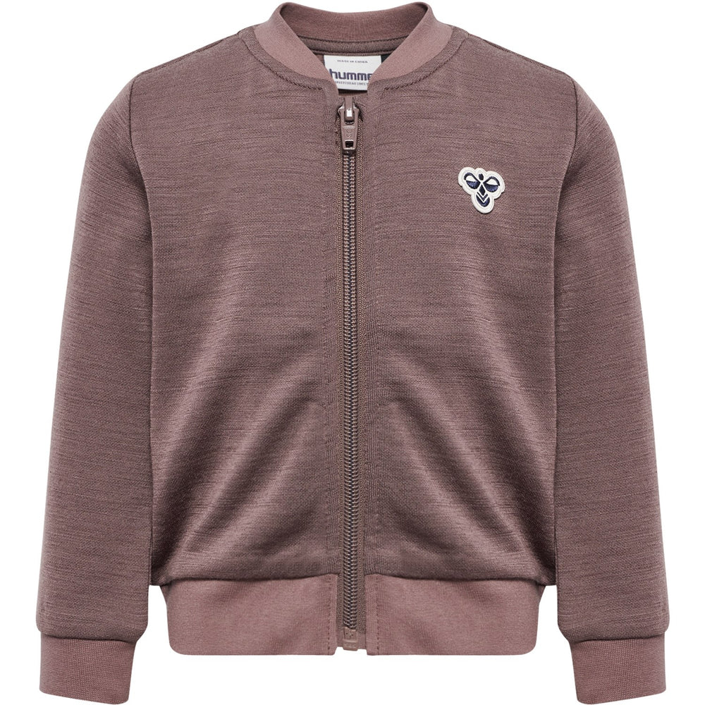 Køb Hummel Twilight Mauve Mini Uld Zip Jakke Bee
