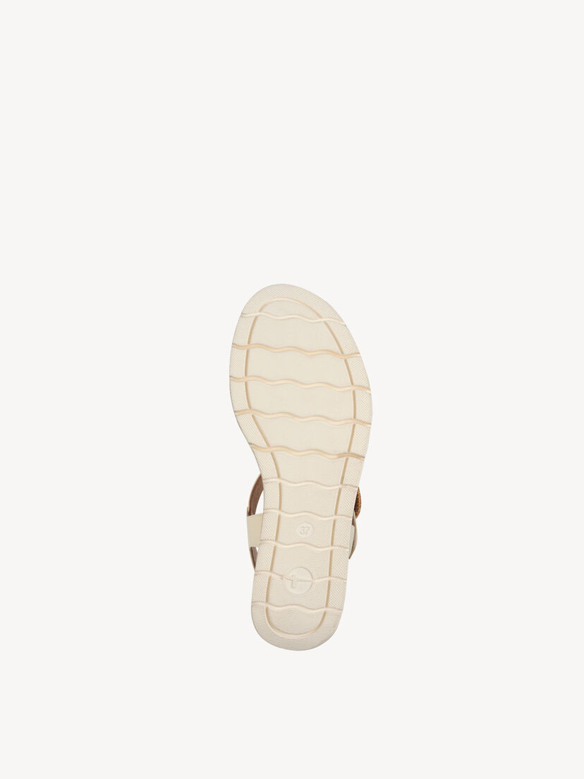 Leren Sandaaltje - beige