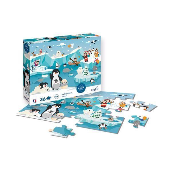 Calypto Tierweltkarte 100 XL Teile Puzzle