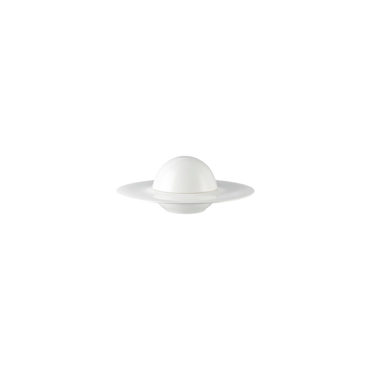 Jade Sphera Bone China Weiss Abdeckung zu Reisteller