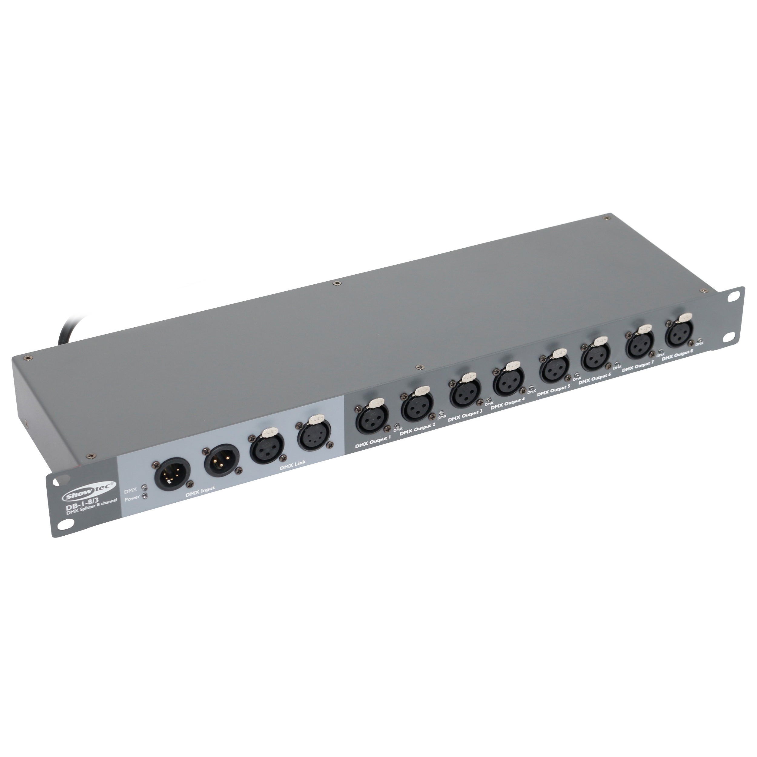 Showtec DB-1-8 DMX-512 booster/splitter
