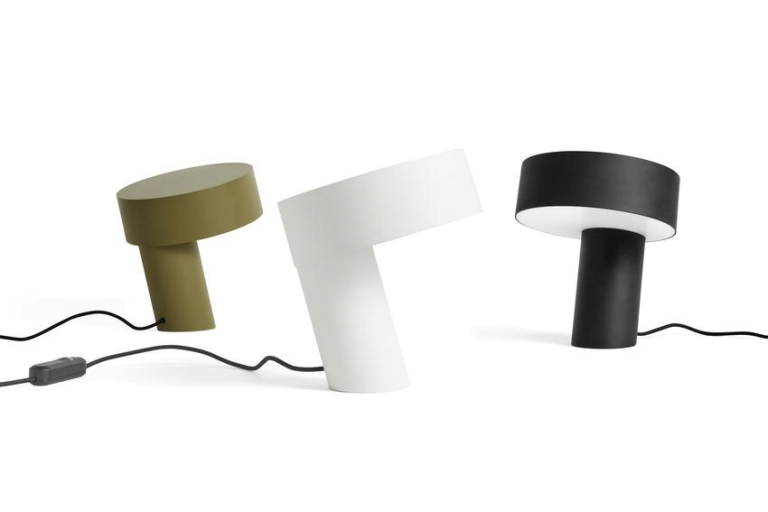 Hay Slant tafellamp zwart