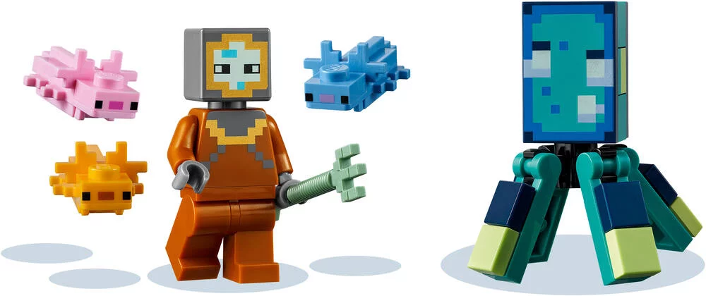 LEGO®MINECRAFT 21180 - LE COMBAT DES GARDIENS