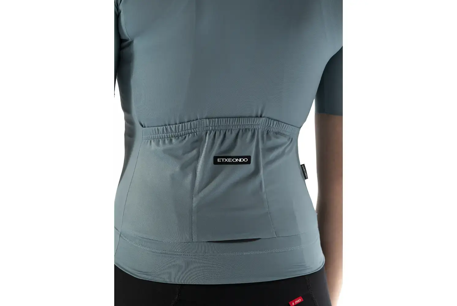 Etxeondo Gara Fem Fietsshirt Korte Mouwen Grijs/Blauw Dames