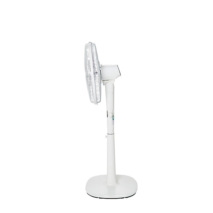 Ventilateur sur pied à moteur à courant continu FS40-16FR-2 BLYSS oscillation à 90° hauteur réglable 5 fonctions 24 vitesses blanc