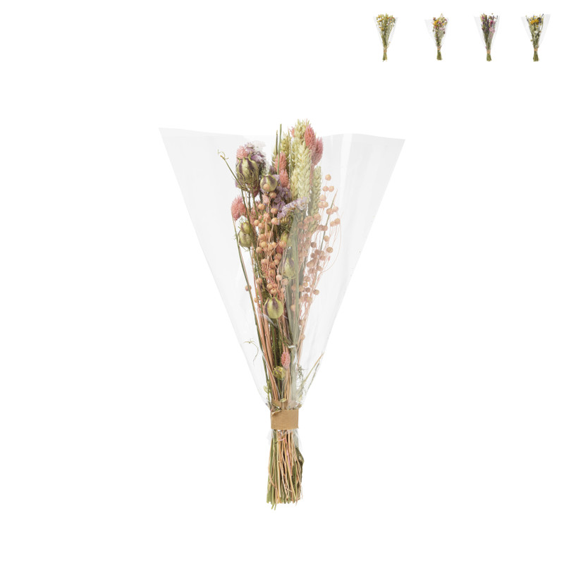 Droogbloem boeket gemixt - diverse varianten - 50 cm