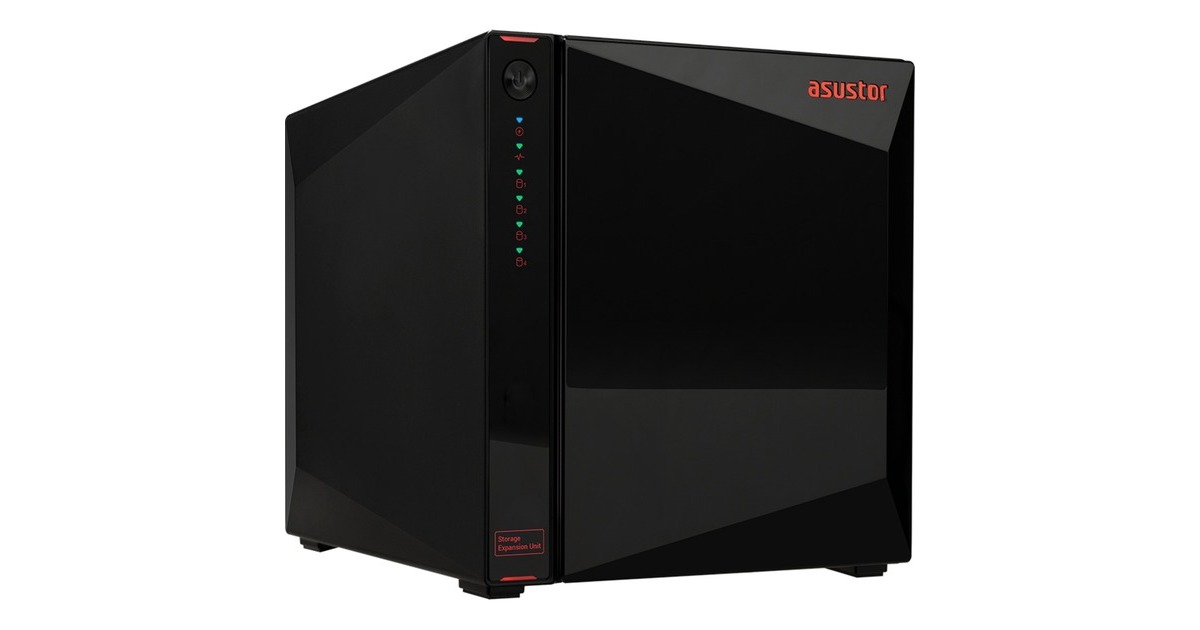 AsustorXpanstor 4 AS5004U uitbreidingsmodule  (Zwart)